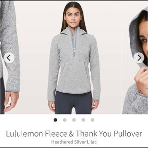 Lululemon Fleece and Thank You